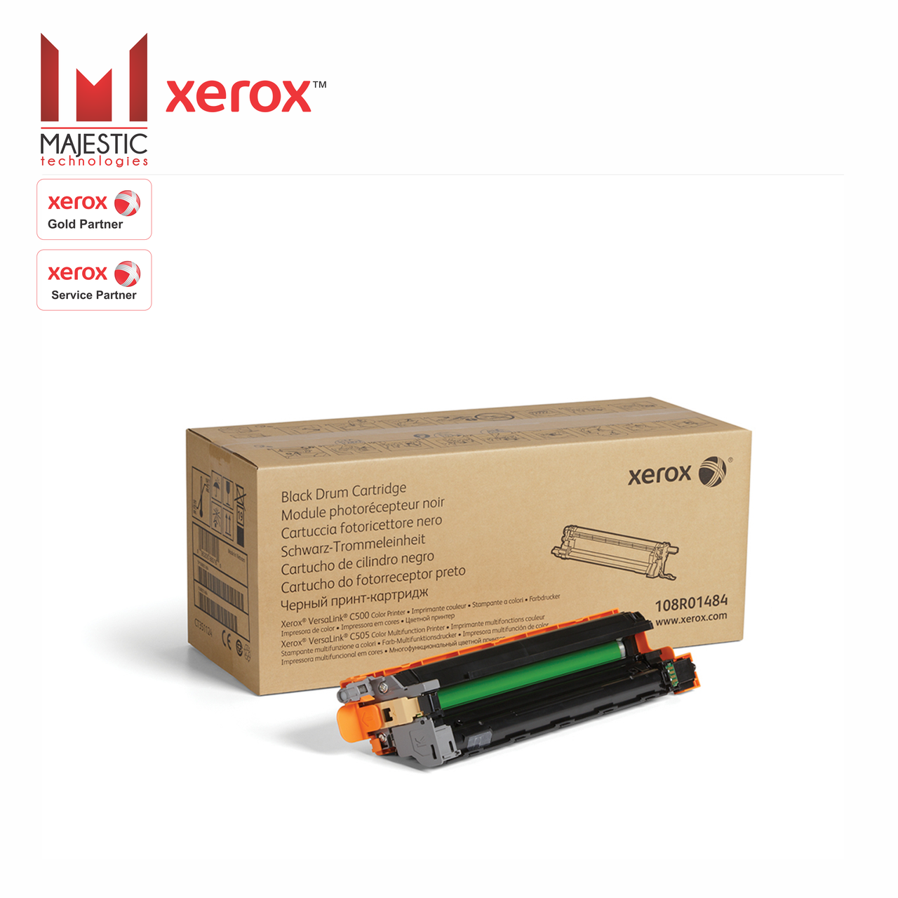 Принт-картридж Xerox 108R01488 для Xerox VersaLink C600N/DN ( чёрный / black )