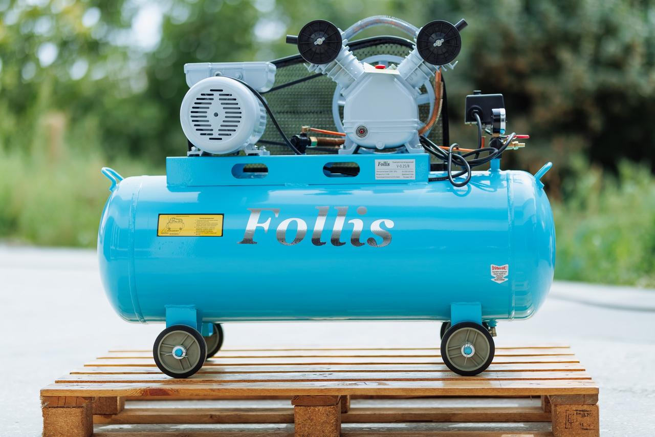 Компрессор масляный V-0.25-8, 8 бар, фото 1