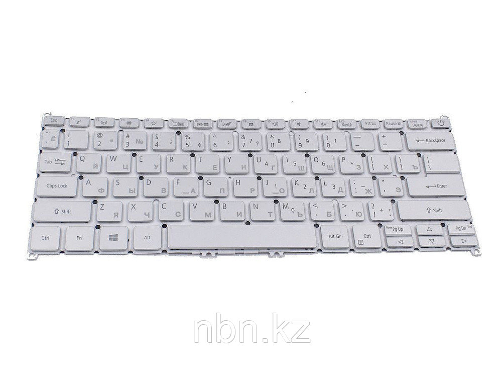 Клавиатура для ноутбука Acer Swift 3 SF314-512 / SF314-512T RU с подсветкой серебро