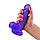 Фаллоимитатор на присоске прозрачно-фиолетовый (14x3,5), фото 3
