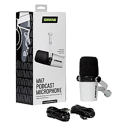 Студийный Shure MV7 микрофон