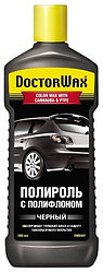 Doctor Wax DW8401 0.3 л  ( Полироль с полифлоном. Black / Color Carnauba PTFE Цвет- черный )