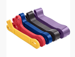 Комплект ленты силовые для фитнеса 5 шт