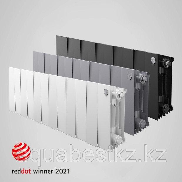 Радиатор Royal Thermo PianoForte 200 Silver Satin - 14 секц., фото 1