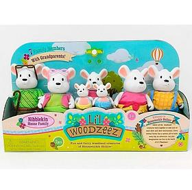 Игрушка Лил Вудзиз пупс LIL WOODZEEZ Большая Семья Мышей