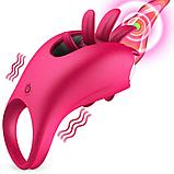 Эрекционное кольцо с пропеллером-язычками., фото 6