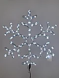 Снежинка из неона B-60, холодный, 72 x 72, фото 2