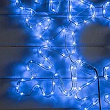 Снежинка из неона C-60, синий, 72 x 72, фото 3