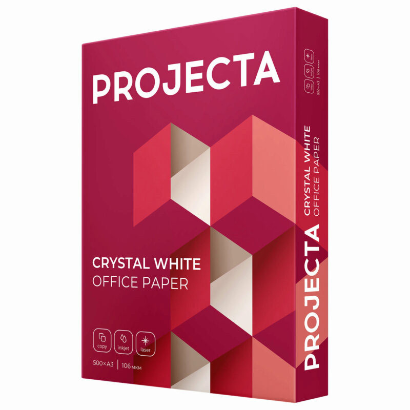 БУМАГА "PROJECTA ULTRA", A3, 104 мкм, 500 л. КЛАСС "А"