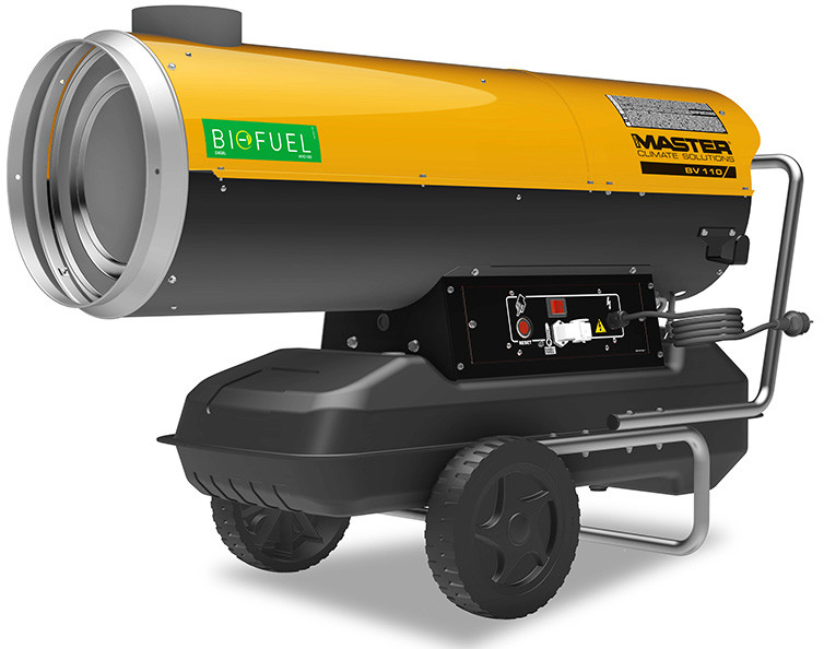 Дизельная тепловая пушка Master: BV110E - 33кВт (с отводом отработанных газов)