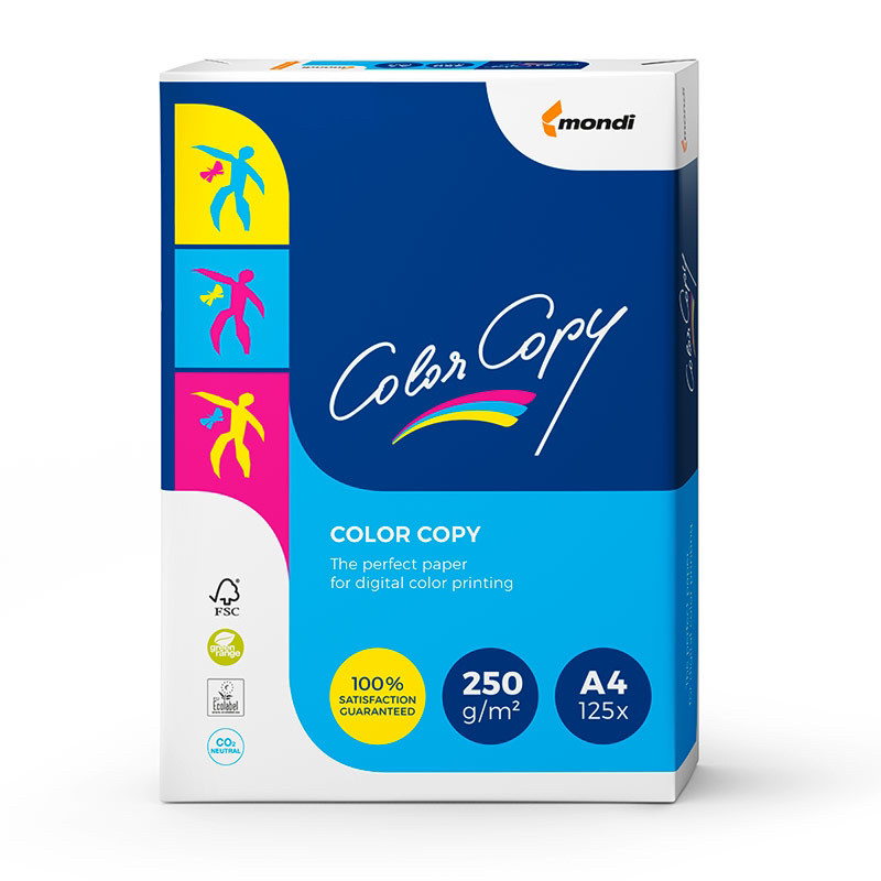 БУМАГА "Color Copy" А4, 250 г, 125 л.
