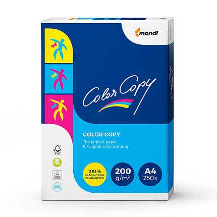 БУМАГА "Color Copy" А4, 200 г, 250 л., фото 1