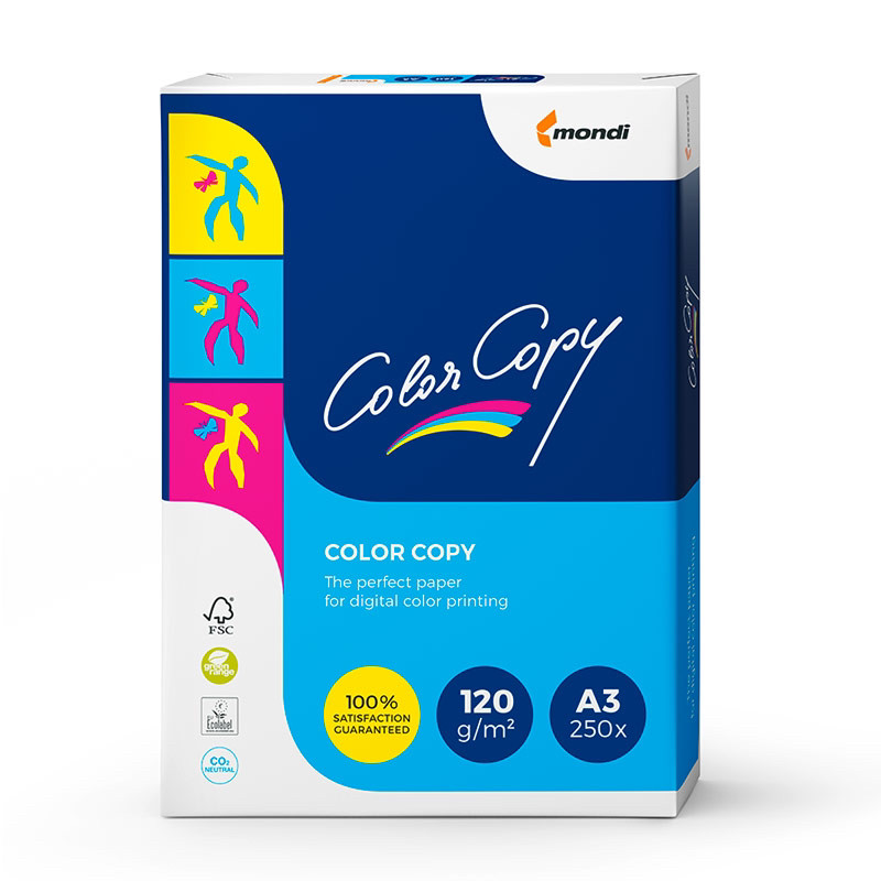 БУМАГА "Color Copy" А3, 120 г, 250 л.