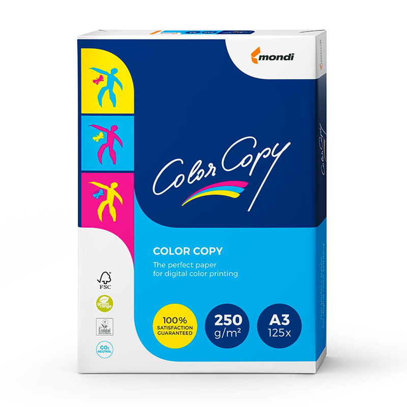 БУМАГА "Color Copy" А3, 250 г, 125 л.