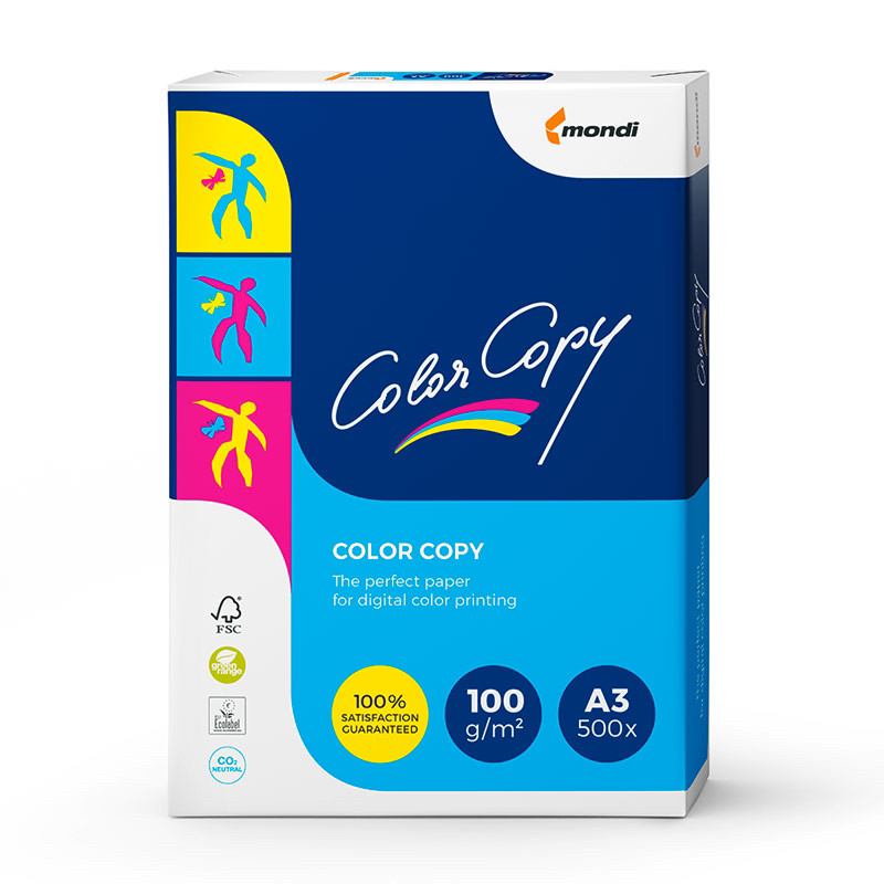 БУМАГА "Color Copy" А3, 100 г, 500 л