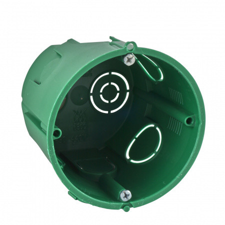 SE Коробка установочная для сплошных стен 68(65)X60 DIY, Systeme Electric, Зеленый, IMT351011