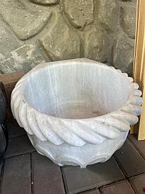 Курна из мрамора для турецких бань. Хаммам. Турция