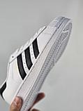 Кроссовки Adidas Superstar White ЛЮКС Качество, фото 11
