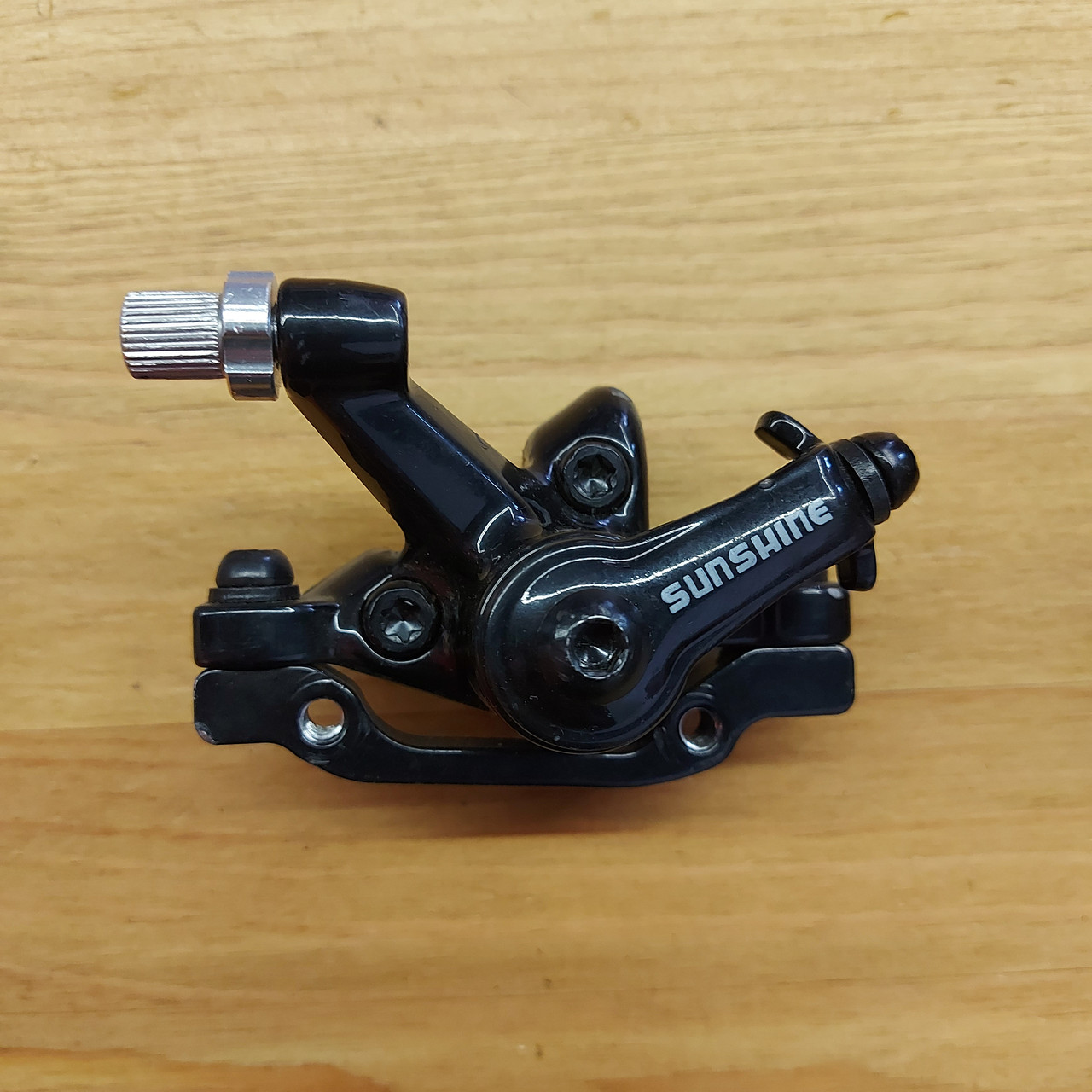 Тормозная машинка Передняя "Sunshine" 160/140 на дисковый механический тормоз. Тормозной калипер., фото 1