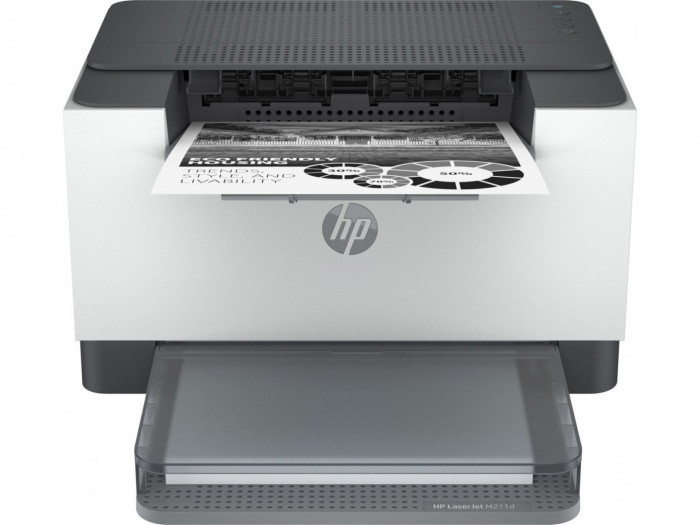 hp Принтер лазерный монохромный HP LaserJet M211d 9YF82A, А4, 29 стр/мин, 500МГц, USB 2.0