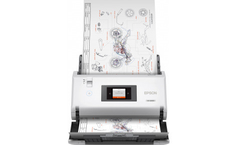 Epson Сканер потоковый Epson WorkForce DS-32000, A3, 90 стр/180 изоб/мин, 48/24 бит, до 1200x1200 dpi, USB