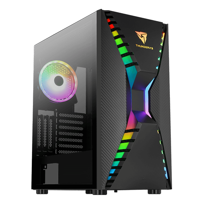 Aerocool Корпус ThunderX3 Cronus-G-BK-v1