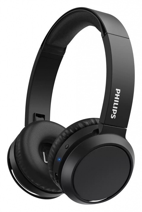 phi Наушники накладные PHILIPS TAH4205BK/00 Bluetooth 5.0/Время работы 29 ч/Bass Boost/быстрая зарядка