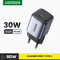 ugreen Зарядное устройство Ugreen CD319 USB-C GaN Fast Charger 30W EU Space Gray 90666