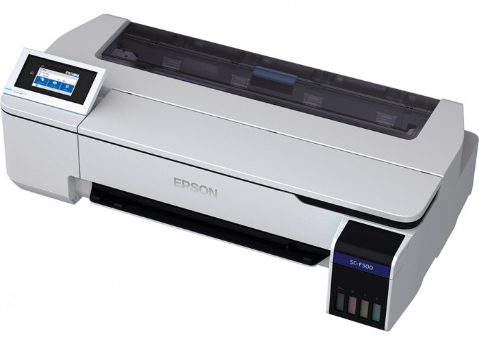 Epson Принтер сублимационный Epson  SC-F500 C11CJ17301A0 A1 24" 610 мм, 70 сек/А1, USB, ethernet, WIFI