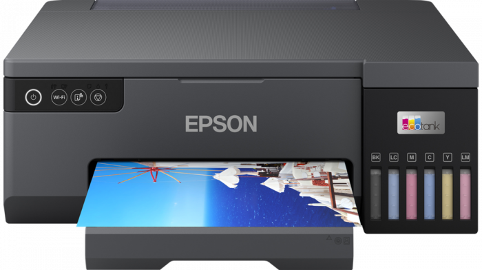 Epson Принтер струйный цветной Epson L8050 C11CK37403, A4, до 22стр/мин, LAN, WIFI Direct, печать на CD/DVD,