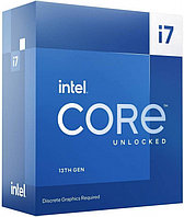 intel Процессор Core i7-13700F 3.4GHz, 16C/24T, 30Mb Intel Smart Cache, TDP125W, LGA1700, BX8071513700KF