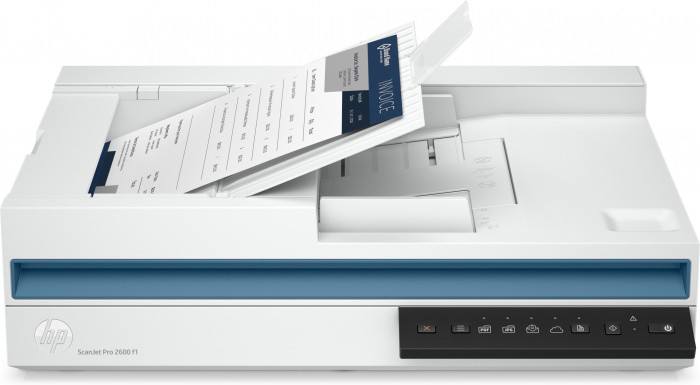 hp Сканер планшетный с ADF HP ScanJet Pro 2600 f1 20G05A, A4, CISб 25стр/мин, 50 изоб/мин,