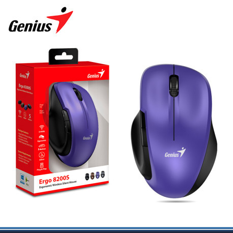 Genius Мышка Genius RS2,Ergo 8200S,Purple 31030029402