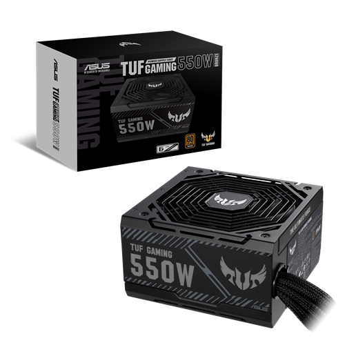 asus Блок питания ASUS TUF-GAMING-550B ATX12V/80+BRONZE, non-modular, BOX