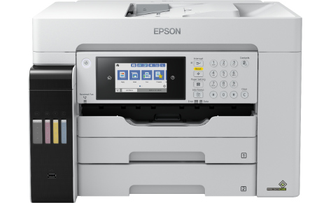 Epson МФУ струйное цветное Epson L15180 C11CH71408, А3+, до 32 стр/мин, ADF, WIFI, LAN, Duplex, Fax