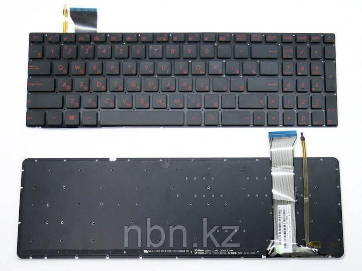 Клавиатура для ноутбука Asus ROG G552 / GL552  / GL742 RU с подсветкой