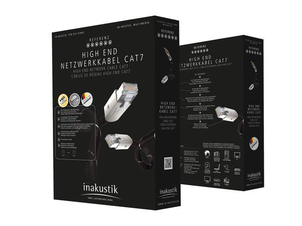 in-akustik GmbH and Co. Inakustik Кабель Referenz Network Cable CAT7 1,5m  EAN:4001985508730