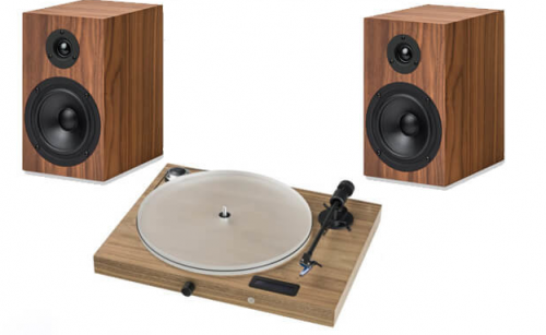 PRO-JECT AUDIO SYSTEMS PRO-JECT Проигрыватель пластинок Jukebox S2 + Speaker Box 5 S2 ОРЕХ EAN:9120097821256