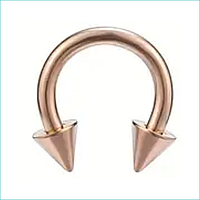 Пирсинг "Наконечники стрел (Пики)" Bronze