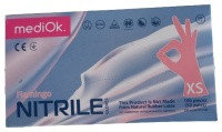 MediOk нитрил 100 шт розовый S фламинго -розовые