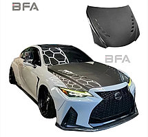 Карбоновый капот на Lexus IS 2021-24 (Оригинальный карбон)