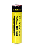 Высокотоковый аккумулятор Li-ion Lii-35S 18650 3.7V 3500mAh, ток 10А, с наконечником, фото 3
