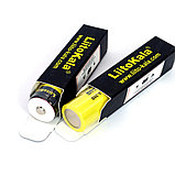 Высокотоковый аккумулятор Li-ion Lii-35S 18650 3.7V 3500mAh, ток 10А, с наконечником, фото 4