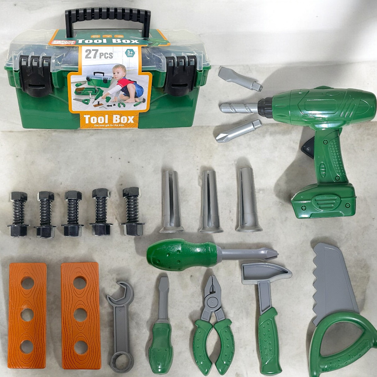 295042 Инструменты в чемодане, 27дет. Tool box  33*15см