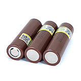 Высокотоковый аккумулятор Li-ion LiitoKala HG2 18650 3.7V 3000mAh, ток 35А, фото 3