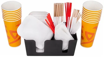 Размешиватели, зубочистки, трубочки