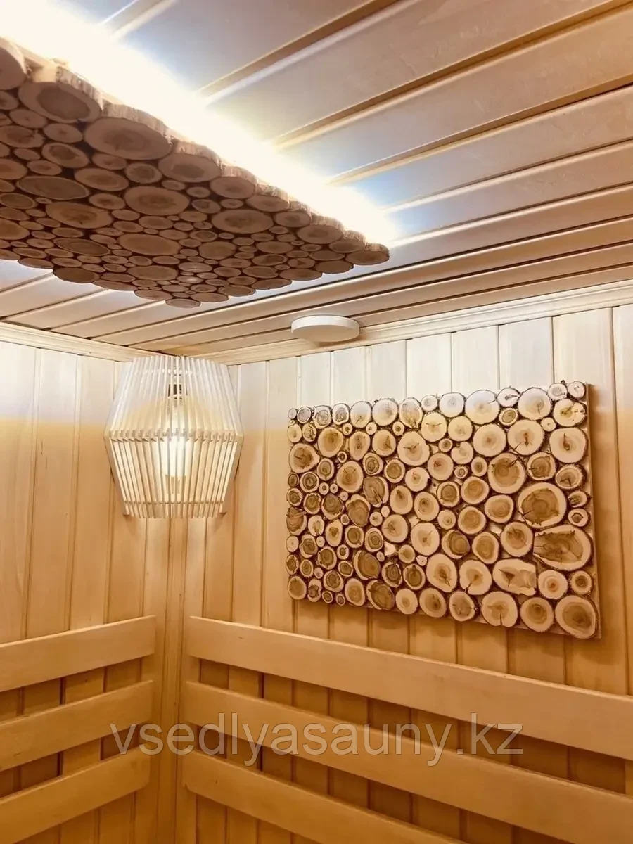 Панно из можжевельника 1200х250мм.