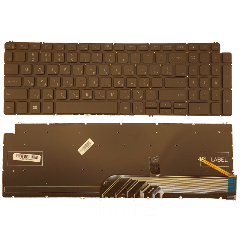 Клавиатура для ноутбука DELL Inspiron 7590 / 5598 с подсветкой