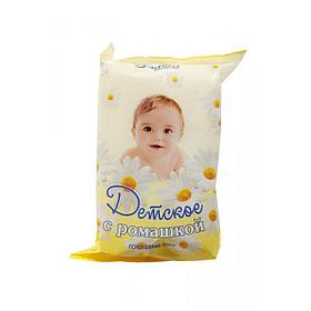 Мыло детское твердое с экстрактом ромашки 190г