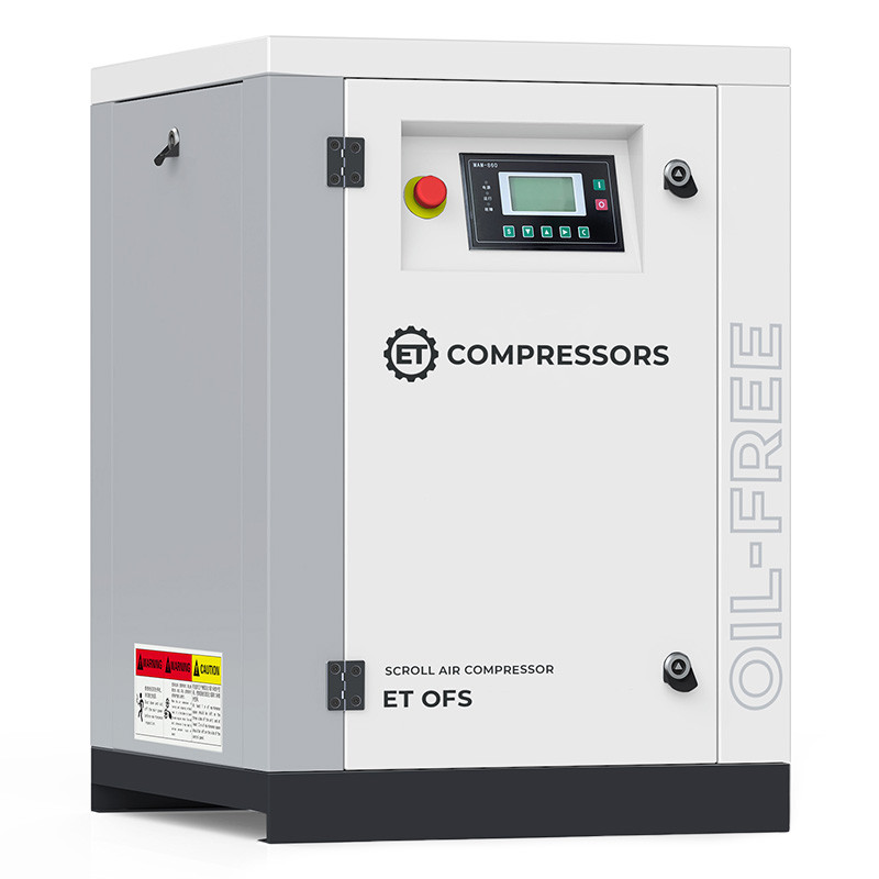 Спиральный безмасляный компрессор ET-Compressors ET OFS 3.7-08 X belt